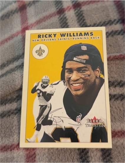 2000 Fleer Tradition #103 Ricky Williams — front