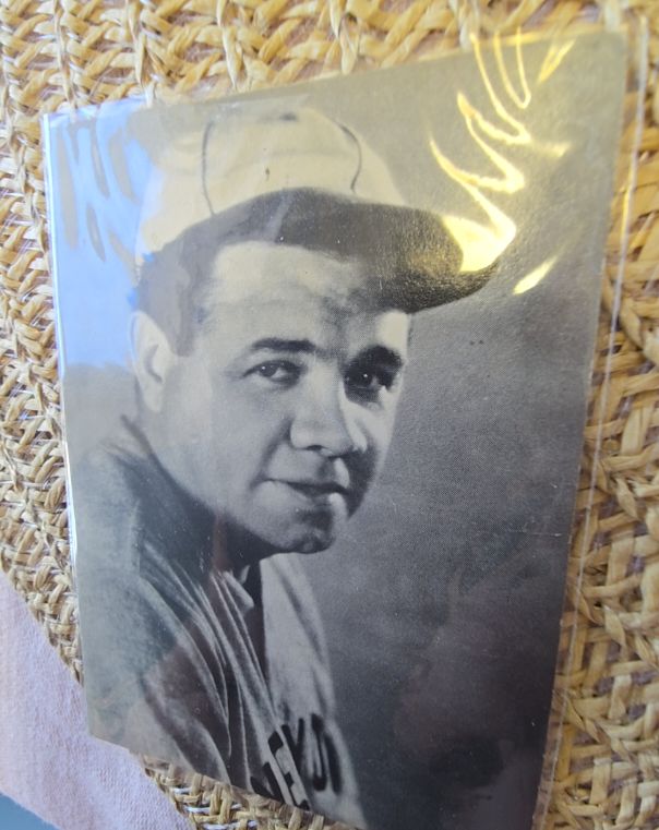 1983 San Diego Show Promo #6 Babe Ruth — front