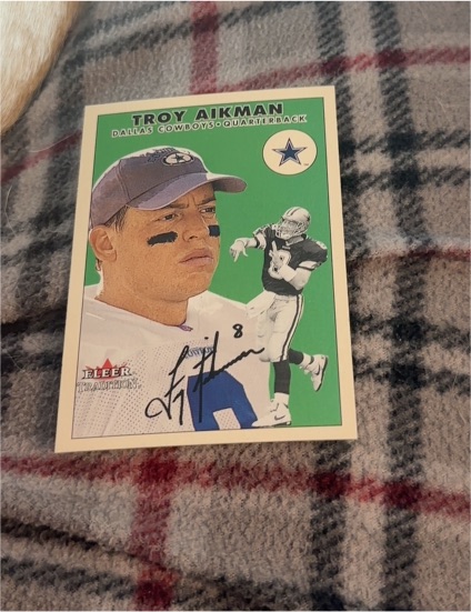 2000 Fleer Tradition #96 Troy Aikman — front
