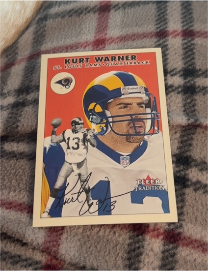 2000 Fleer Tradition #87 Kurt Warner — front