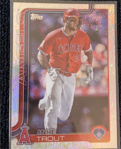 2025 Topps Series 1 #200 Mike Trout — front