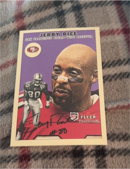 2000 Fleer Tradition #72 Jerry Rice — front