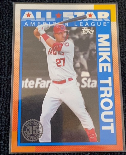 2025 Topps Series 2 #90AS-10 Mike Trout — front