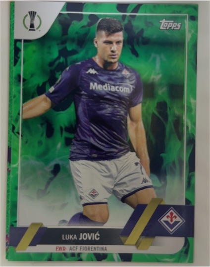 2022 Topps UEFA #133 Luka Jović — front