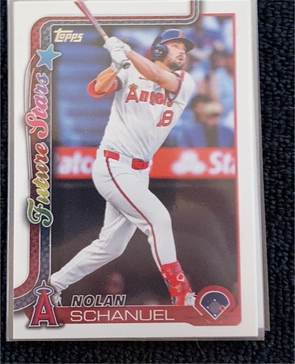 2025 Topps Series 1 #210 Nolan Schanuel — front
