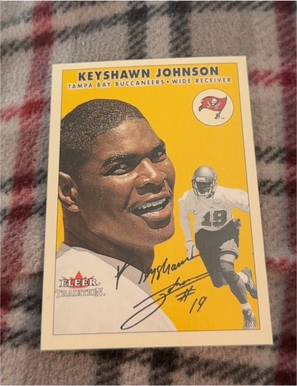 2000 Fleer Tradition #193 Keyshawn Johnson — front