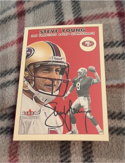 2000 Fleer Tradition #169 Steve Young — front