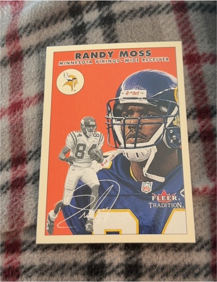 2000 Fleer Tradition #163 Randy Moss — front