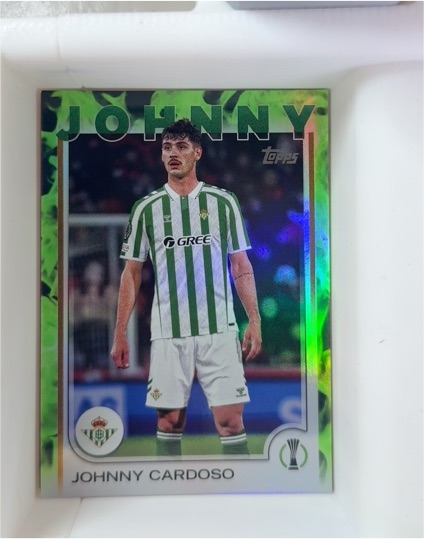 2024-25 Topps UEFA Club Competitions #84 Johnny Cardoso — front