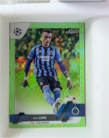2023 Topps Chrome UEFA Club #4 Noa Lang — front