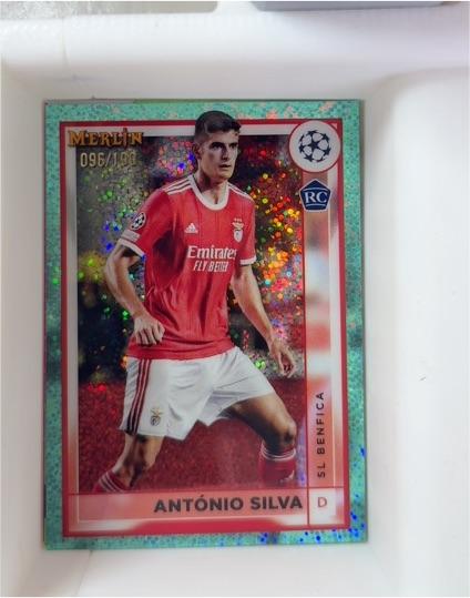 2022-23 Topps Merlin Chrome UEFA #096 António Silva — front