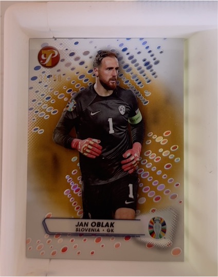 2023 Topps Pristine Road to Euro 2024 #101 Jan Oblak — front