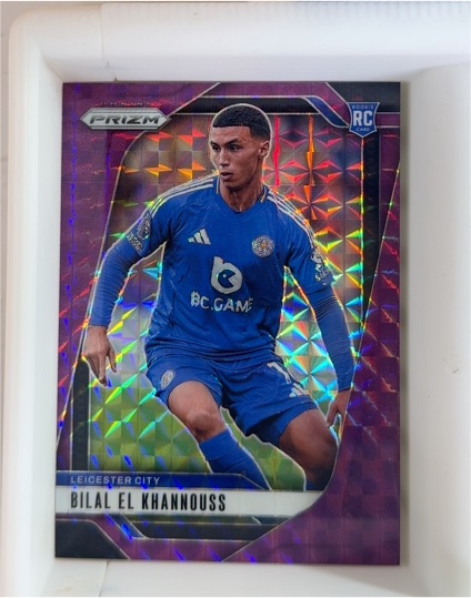 2024-25 Panini Prizm Premier League #276 Bilal El Khannouss — front