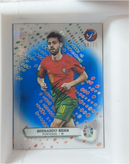 2023 Topps Pristine #58 Bernardo Silva — front