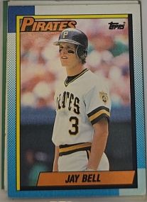 1990 Topps #523 Jay Bell — front