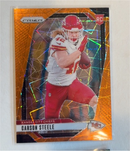 2024 Panini Prizm #377 Carson Steele — front