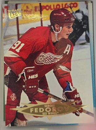 1995-96 Fleer Ultra #45 Sergei Fedorov — front