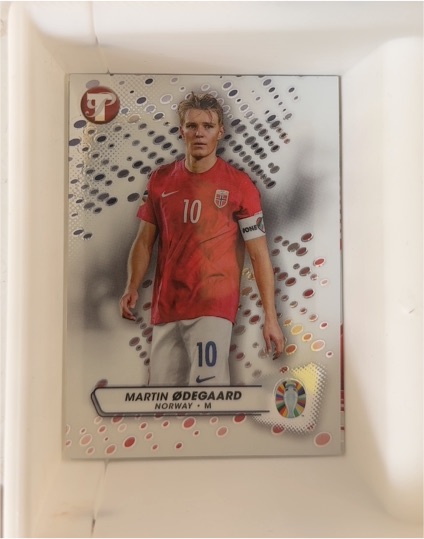 2023 Topps Pristine Road to Euro 2024 #119 Martin Ødegaard — front