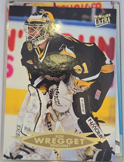1995-96 Fleer Ultra #128 Ken Wregget — front