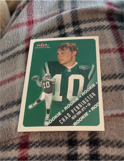 2000 Fleer Tradition #324 Chad Pennington Rookie — front