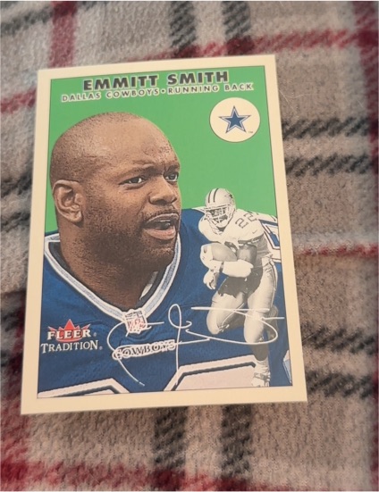 2000 Fleer Tradition #299 Emmitt Smith — front