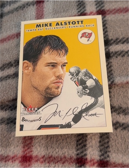 2000 Fleer Tradition #298 Mike Alstott — front
