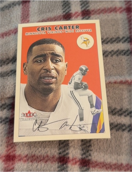 2000 Fleer Tradition #17 Cris Carter — front