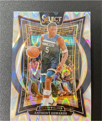 2024-25 Panini Select #23 Anthony Edwards — front