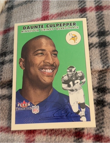 2000 Fleer Tradition #260 Daunte Culpepper — front