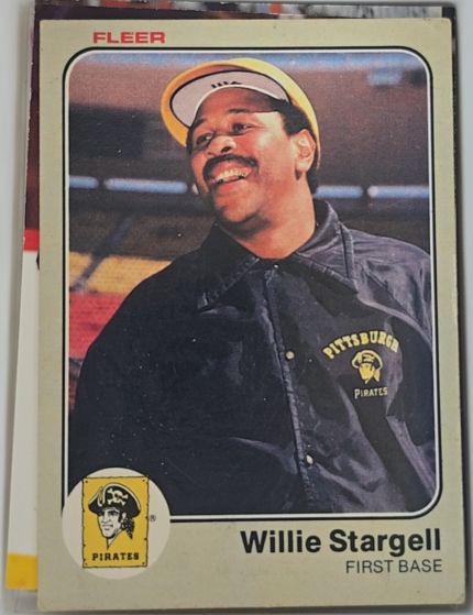 1983 Fleer #324 Willie Stargell — front