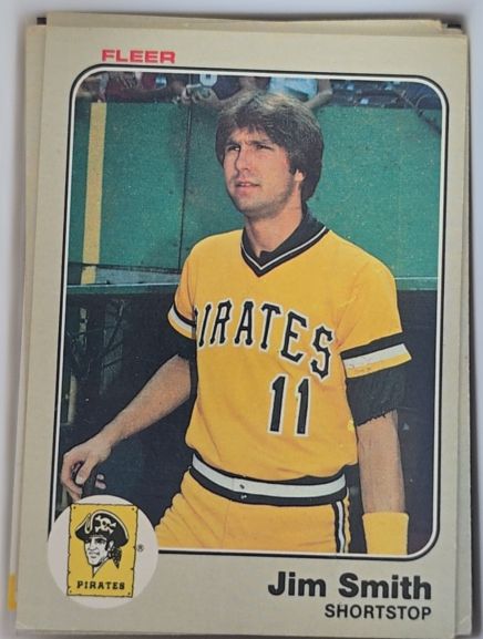 1983 Fleer #323 Jim Smith — front