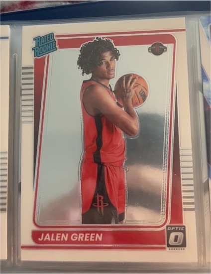 2021-22 Donruss Optic #159 Jalen Green — front
