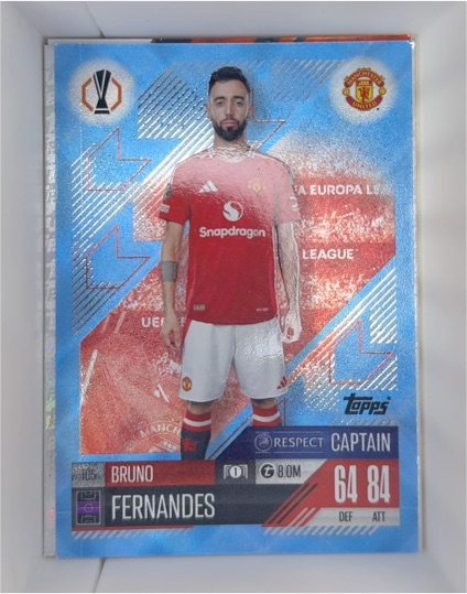 2024 Topps Match Attax #105 Bruno Fernandes — front