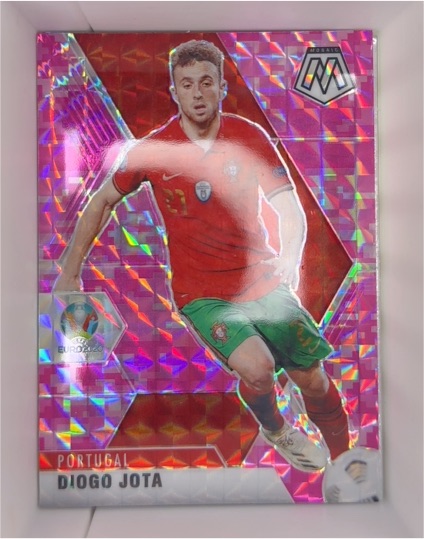 2021 Panini Mosaic UEFA Euro #158 Diogo Jota — front