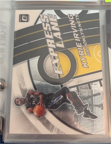 2021-22 Panini Donruss Optic #11 Kyrie Irving Express Lane — front