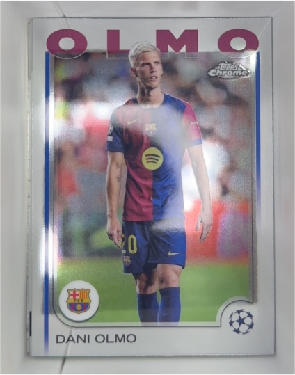 2024-25 Topps Chrome UEFA Club Competitions #94 Dani Olmo — front