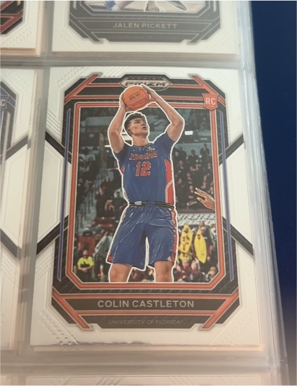 2023 Panini Prizm Draft Picks #45 Colin Castleton — front