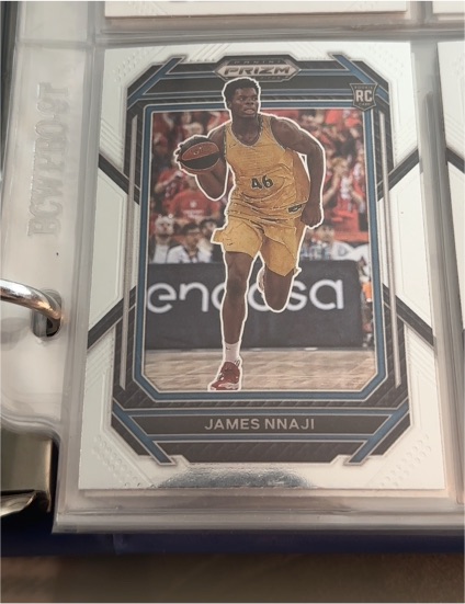 2023 Panini Prizm Draft Picks #3 James Nnaji — front