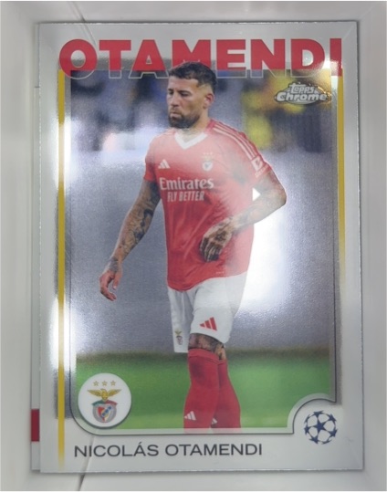 2024-25 Topps Chrome UEFA #86 Nicolás Otamendi — front
