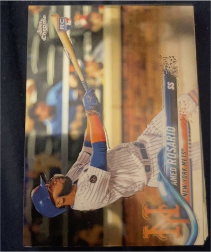 2018 Topps Chrome Update #HMT29 Amed Rosario — front