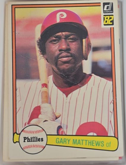 1982 Donruss #441 Gary Matthews — front