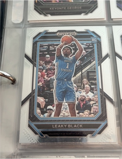 2023 Panini Prizm Draft Picks #18 Leaky Black — front