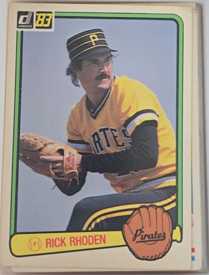 1983 Donruss #250 Rick Rhoden — front