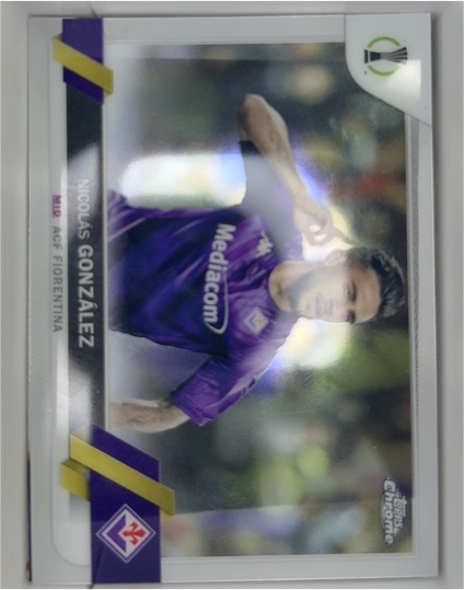 2022-23 Topps UEFA Club Competitions #77 Nicolás González — front