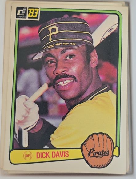 1983 Donruss #647 Dick Davis — front