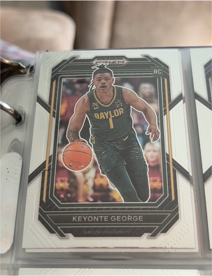 2023-24 Panini Prizm Draft Picks #47 Keyonte George — front