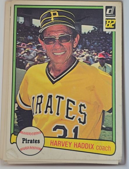 1982 Donruss #651 Harvey Haddix — front
