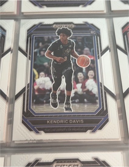 2023 Panini Prizm Draft Picks #36 Kendric Davis — front