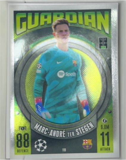 2023-24 Topps Match Attax #119 Marc-André ter Stegen — front