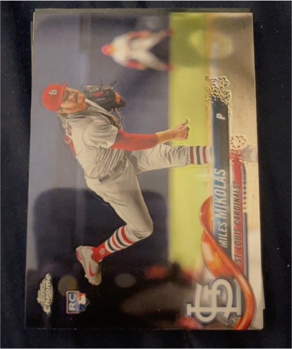 2018 Topps Holiday #HMW47 Miles Mikolas — front